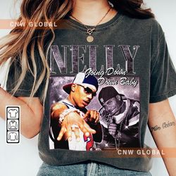 Nelly Rap Shirt, Nelly Country Grammar Album Vintage 90s Y2K