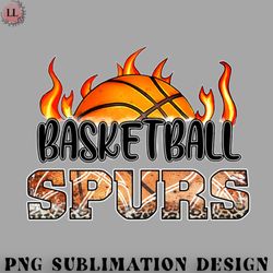 basketball png classic basketball design spurs personalized proud name