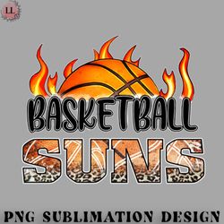 basketball png classic basketball design suns personalized proud name