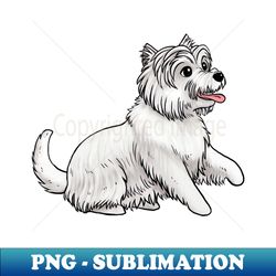 Dog - West Highland Terrier - Belle Design - Digital Sublimation Download File - Defying the Norms
