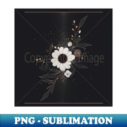 galaxy flowers - premium png sublimation file - boost your success with this inspirational png download