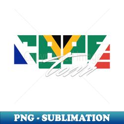 Cape Town South Africa - Special Edition Sublimation PNG File - Revolutionize Your Designs