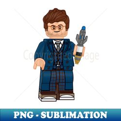 Lego Fourteenth Doctor  Sonic Screwdriver - PNG Transparent Sublimation Design - Vibrant and Eye-Catching Typography