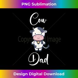 Cow Funny Cow Dad Cow Farming Father Cow Lover Tank Top - Crafted Sublimation Digital Download - Immerse in Creativity with Every Design