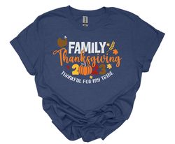 Family Thanksgiving 2023 Matching Shirts, Thankful for My Tribe Shirt, Thanksgiving Family Dinner Reunion Shirts, 2023 P