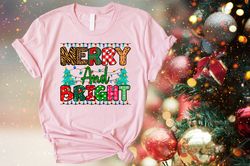 Merry and Bright Sweatshirt, Christmas Sweatshirt, Family Christmas Shirt, Christmas Shirts, Merry Christmas Shirt, Chri