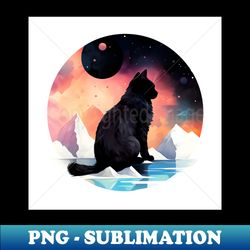 charming cat art feline fur baby illustration - exclusive png sublimation download - enhance your apparel with stunning detail