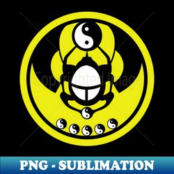 Yin Yang Scarab Sign - Elegant Sublimation PNG Download - Revolutionize Your Designs