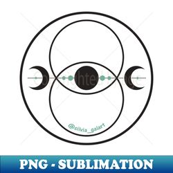 Vesica Piscis - Special Edition Sublimation PNG File - Enhance Your Apparel with Stunning Detail