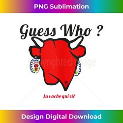 The Laughing Cow Guess Who Tank Top - Timeless PNG Sublimation Download - Tailor-Made for Sublimation Craftsmanship