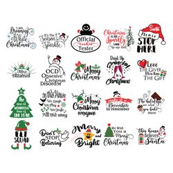 Christmas SVG Bundle, Merry Christmas Svg, Santa SVG,Holiday Svg, Christmas Bundle, Funny Christmas Svg
