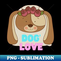 Love dogs my family - Special Edition Sublimation PNG File - Capture Imagination with Every Detail