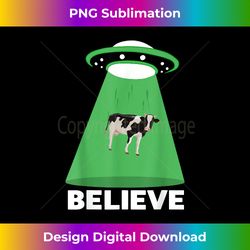 UFO Cow abduction funny UFO Alien abduction - Deluxe PNG Sublimation Download - Immerse in Creativity with Every Design