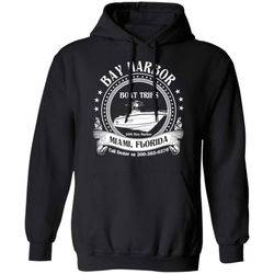 206 Bay Harbor Boat Trips Miami Florida Hoodie