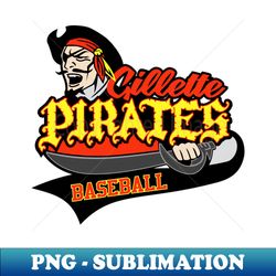 Gillette Pirates - Decorative Sublimation PNG File - Unleash Your Creativity