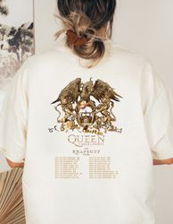 queen adam lambert the rhapsody tour 2023 t-shirt, queen rock band tour 2023, queen band t-shirt, adam lambert tour 2023
