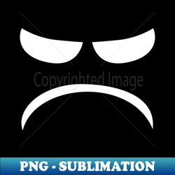 Mad Smile Face Graphic Sarcastic Emoticon Funny - Premium PNG Sublimation File - Create with Confidence