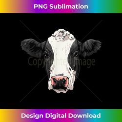 Cow Head Barn Farm Animal Face Cow Lovers Whisperer Farmer - Deluxe PNG Sublimation Download - Ideal for Imaginative Endeavors