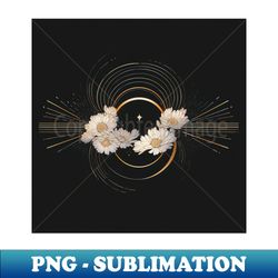galaxy flowers - trendy sublimation digital download - transform your sublimation creations