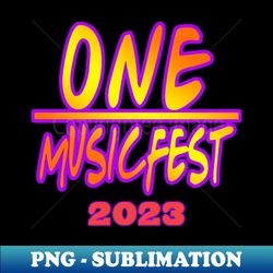 One Music Fest - PNG Transparent Sublimation File - Spice Up Your Sublimation Projects