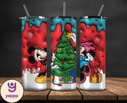 Christmas 20oz Tumbler Wrap PNG, Christmas 3D Inflated Puffy Tumbler Wrap Png, Grinchmas 20oz Png 259