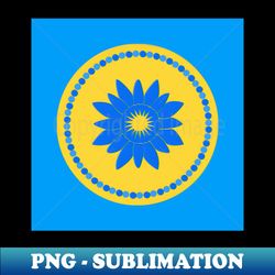 blue flower - Premium PNG Sublimation File - Transform Your Sublimation Creations