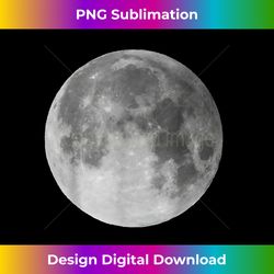 full moon graphic print tee shirt - minimalist sublimation digital file - enhance your art with a dash of spice
