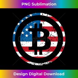 American flag bitcoin design crypto trader and bitcion - Innovative PNG Sublimation Design - Reimagine Your Sublimation Pieces