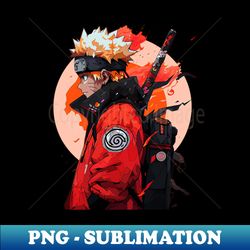 samurai naruto - Vintage Sublimation PNG Download - Spice Up Your Sublimation Projects