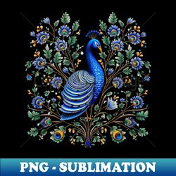 a cute peacock scandinavian art style - elegant sublimation png download - unlock vibrant sublimation designs