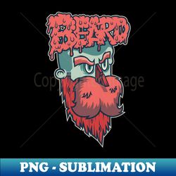 Wooden beard - PNG Transparent Sublimation File - Spice Up Your Sublimation Projects