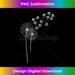 Paragliding pilots fly out of dandelion - Crafted Sublimation Digital Download - Animate Your Creative Concepts