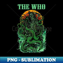 the who band - elegant sublimation png download - bold & eye-catching