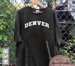 Denver Broncos Vintage Football Sweatshirt, T-Shirt , Unisex Vintage Denver Crewneck, Football Sweatshirt, Denver Bronco