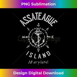 Assateague Island Sailing Boat Souvenir MD - Bohemian Sublimation Digital Download - Elevate Your Style with Intricate Details