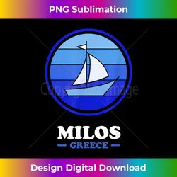 Boat - Milos Greece - Cyclades Greek Island Milos - Timeless PNG Sublimation Download - Lively and Captivating Visuals