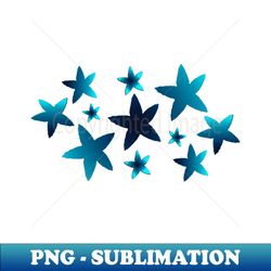 Aquamarine Starfish - Exclusive PNG Sublimation Download - Revolutionize Your Designs