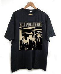 Halt and Catch Fire T-Shirt, Halt and Catch Fire Shirt, Halt and Catch Fire Tees, Vintage Shirt, Movie Shirt, Retro Vint