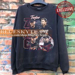 Zac Taylor Sweatshirt Vintage 90s Design Bootleg Bestseller Gift Fans Tshirt Homage Retro Classic Sweatshirt Graphic Tee