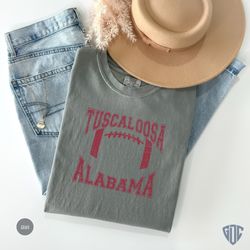 Alabama Football Comfort Colors Shirt, Alabama Tshirt, Alabama, Bama Shirt, Bama Tshirt, Vintage Alabama Shirt, Tuscaloo