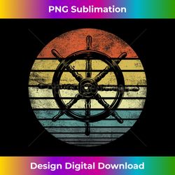 captain boat owners gifts funny retro ship wheel sailing - minimalist sublimation digital file - access the spectrum of sublimation artistry