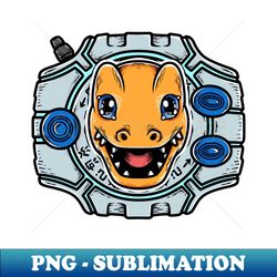 Agumon Head - Exclusive PNG Sublimation Download - Unleash Your Inner Rebellion