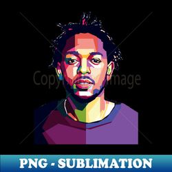 Kendrick Lamar - Exclusive Sublimation Digital File - Perfect for Creative Projects