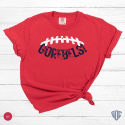 Go Rebels! Ole Miss T Shirt, Womens Ole Miss Rebels Shirt, Ole Miss Football Shirts, Rebel Football Tees, Red Comfort Co