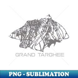 Grand Targhee Resort 3D - Instant Sublimation Digital Download - Add a Festive Touch to Every Day