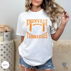 Knoxville Tennessee Football Apparel, University of Tennessee Football Shirt, TN GameDay Tshirt, Go Vols, Rocky Top Tail