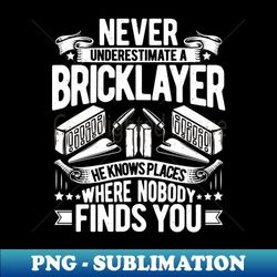 Brickmason Brick Mason Bricklayer Gift Present - Creative Sublimation PNG Download - Instantly Transform Your Sublimation Projects
