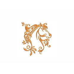 Horse Machine Embroidery Design. 4 Sizes. Animal Embroidery Design