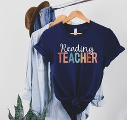 Reading Teacher Shirt Reading Teacher Gift English Teacher Language Arts Reading Squad Literacy Teacher Literacy Coach T