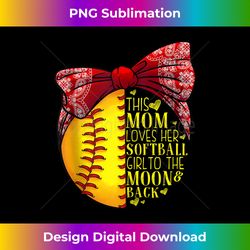 funny softball gift mom women pitcher catcher girls lovers tank top - timeless png sublimation download - immerse in creativity with every design
